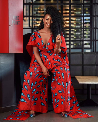 Ankara Infinity Jumpsuit