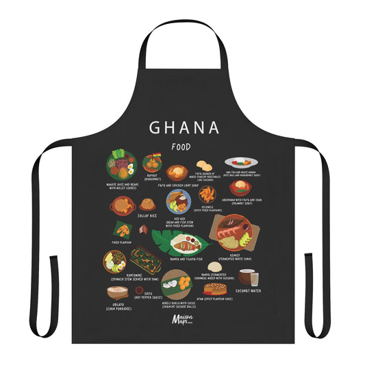 Ghana Food | Apron | Kitchen | African | Cuisine | Chef