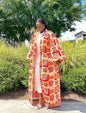 Long Ankara Kimono