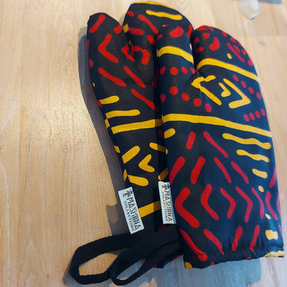 African Print Oven Glove