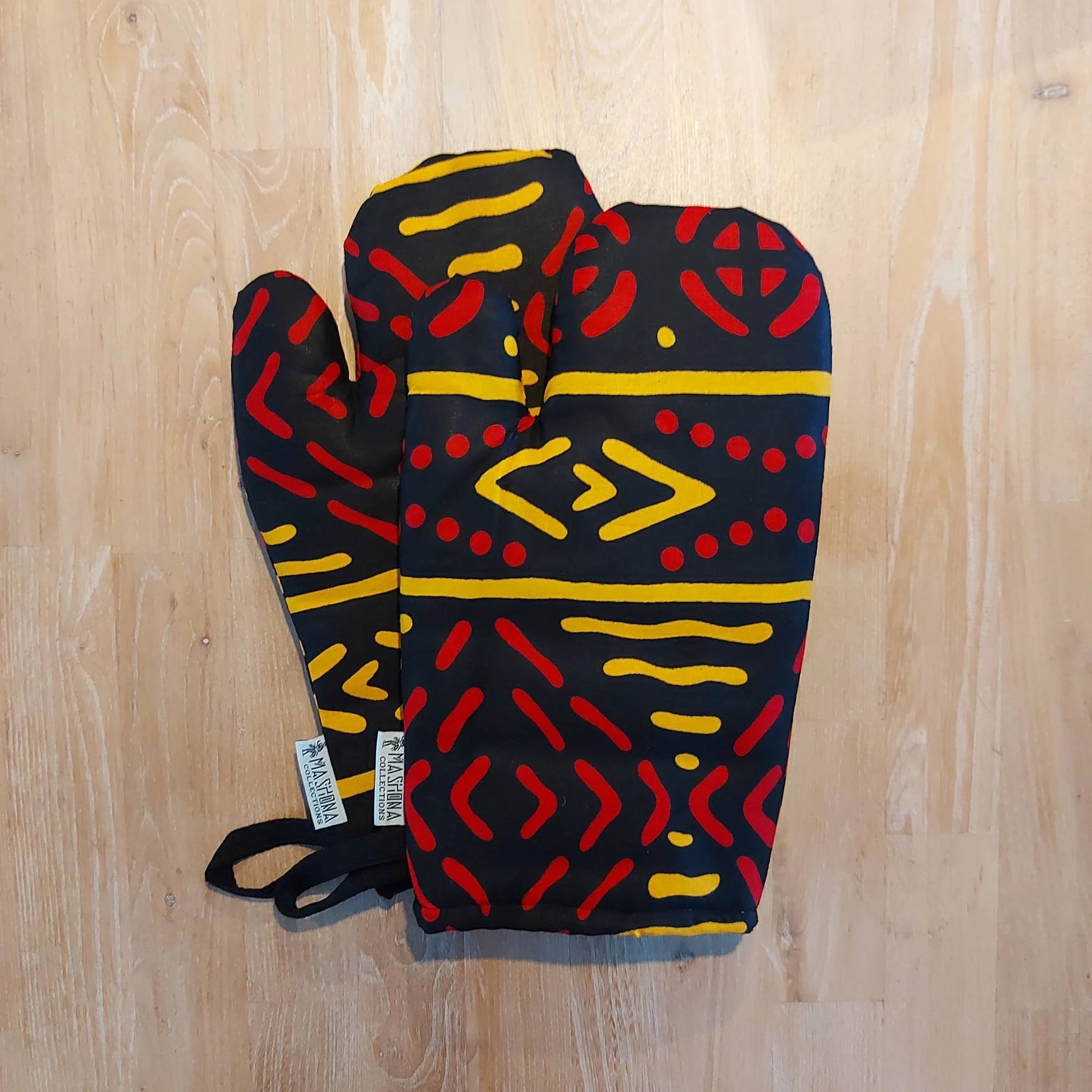 African Print Oven Glove