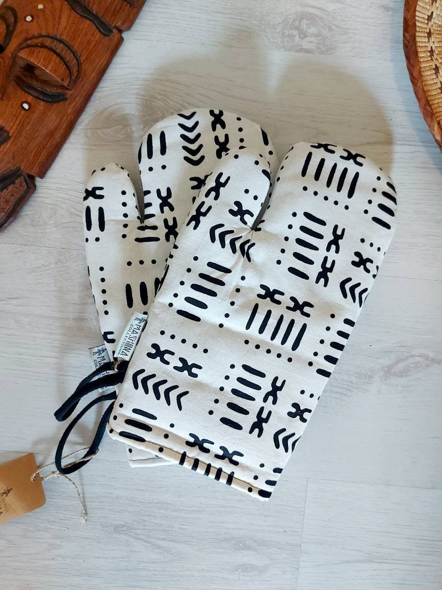 African Print Oven Glove