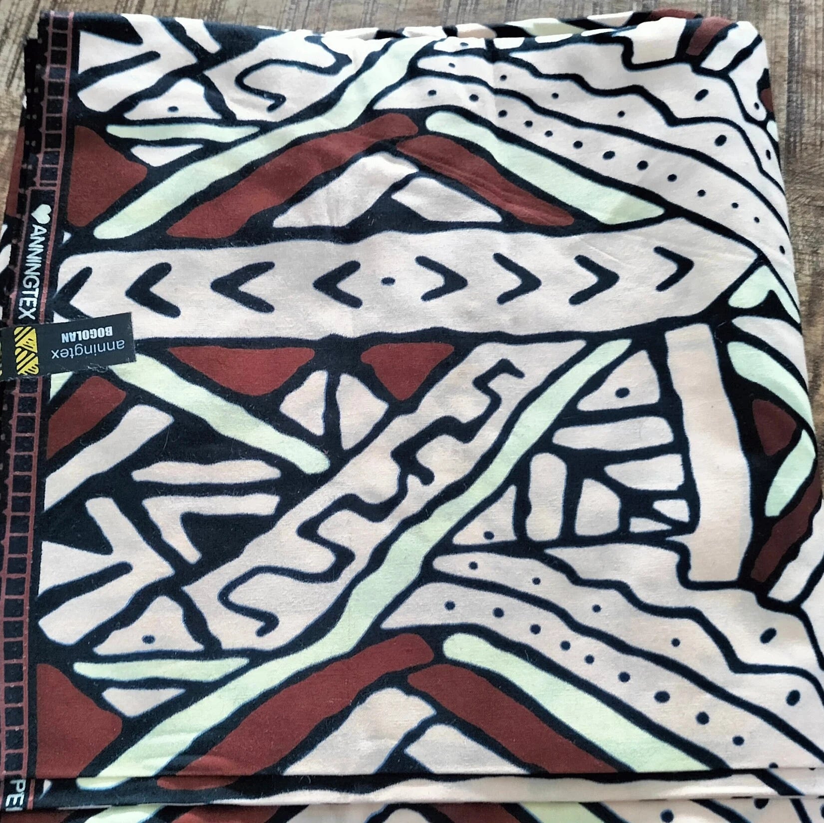 6 Meter African Print Fabric- Ankara Fabric-100% Cotton- Stock Clearance