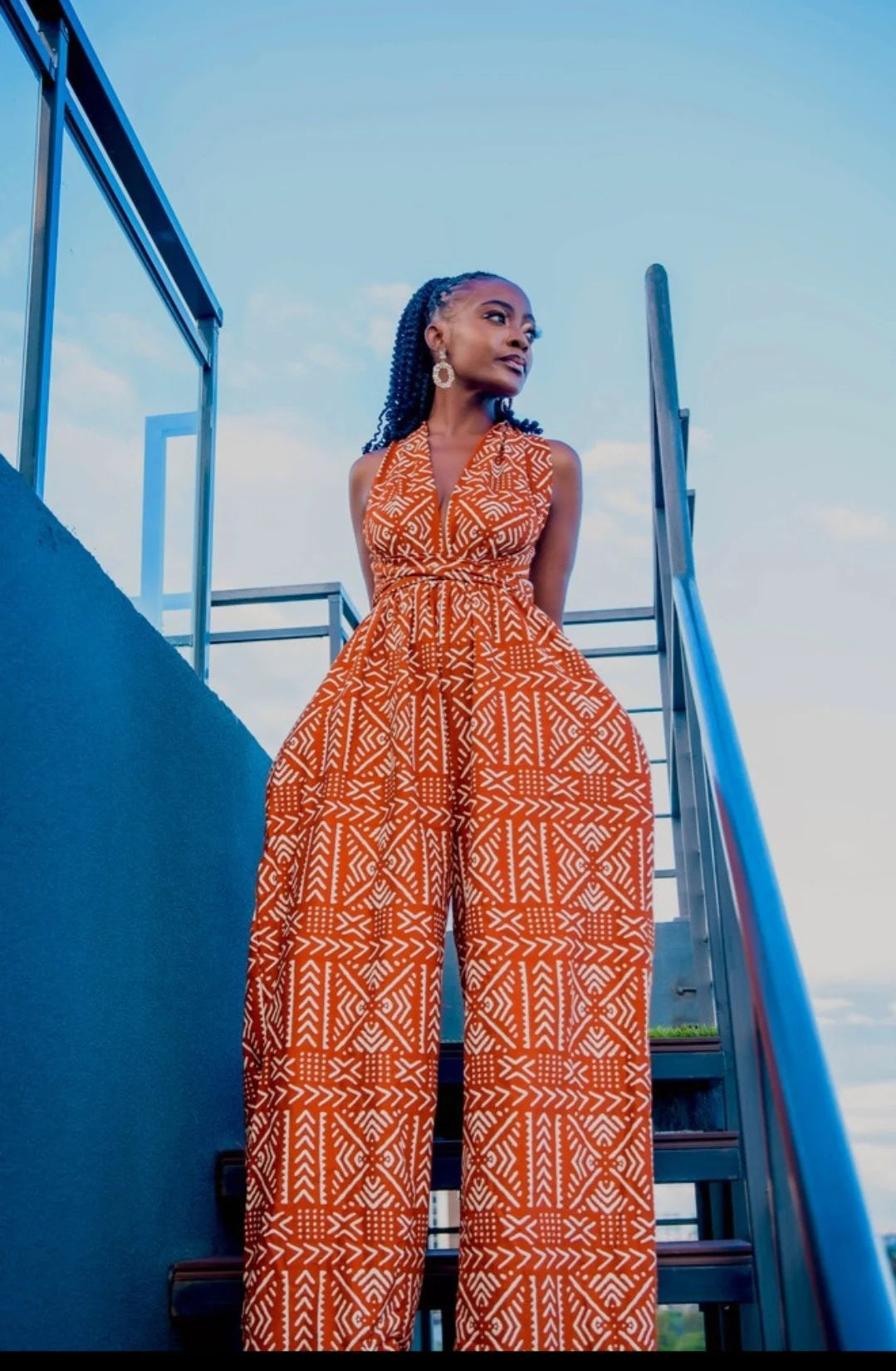 Infinity Ankara Jumpsuit