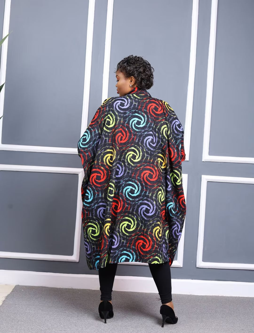 Oversized Ankara Kimono/African Dress/ African Print Duster / African Print Kimono/ African Kimono/ African Outfit for Women/Gift for Her