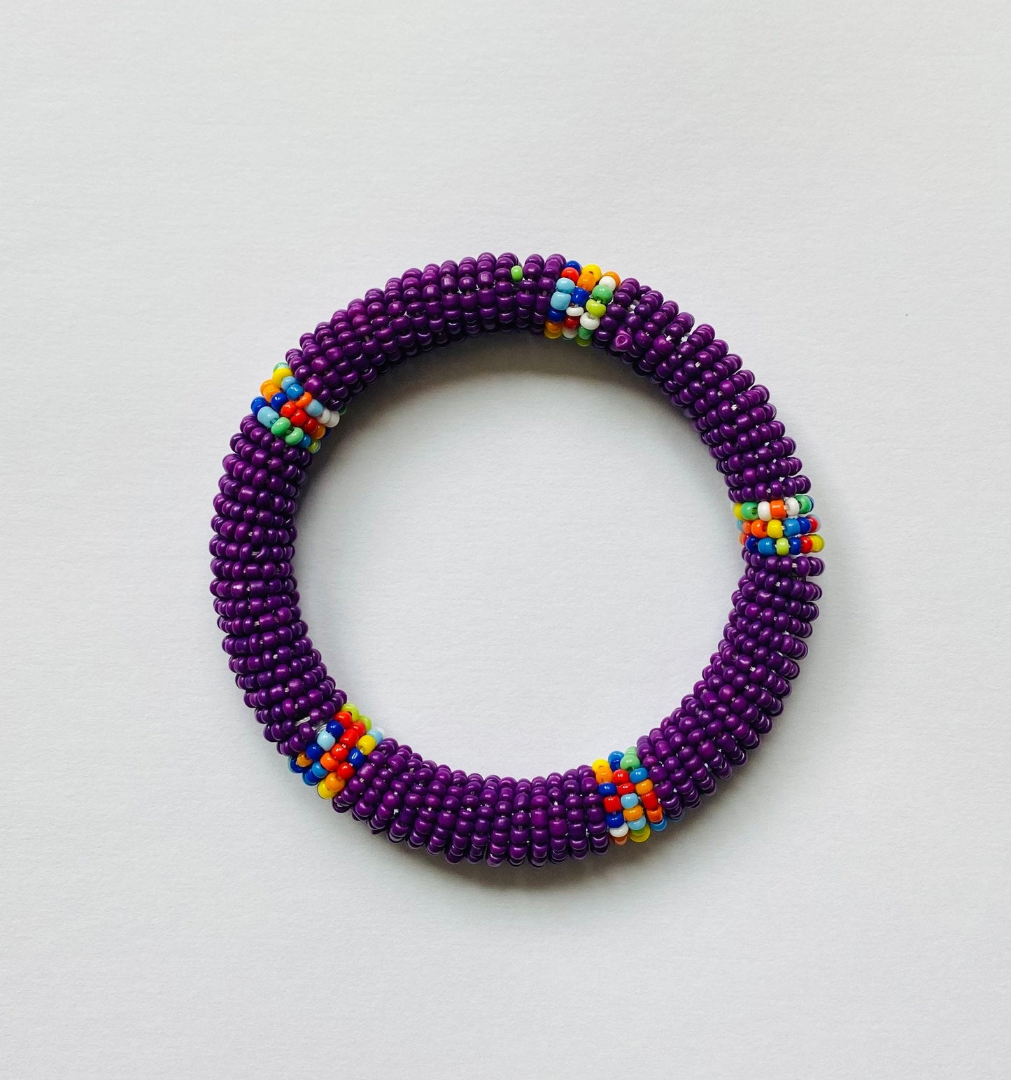 African Maasai Beaded Bracelets Pink|Blue