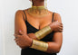 "Ethically Handcrafted African Brass Jewelry Set - Perfect Gift for Her!"