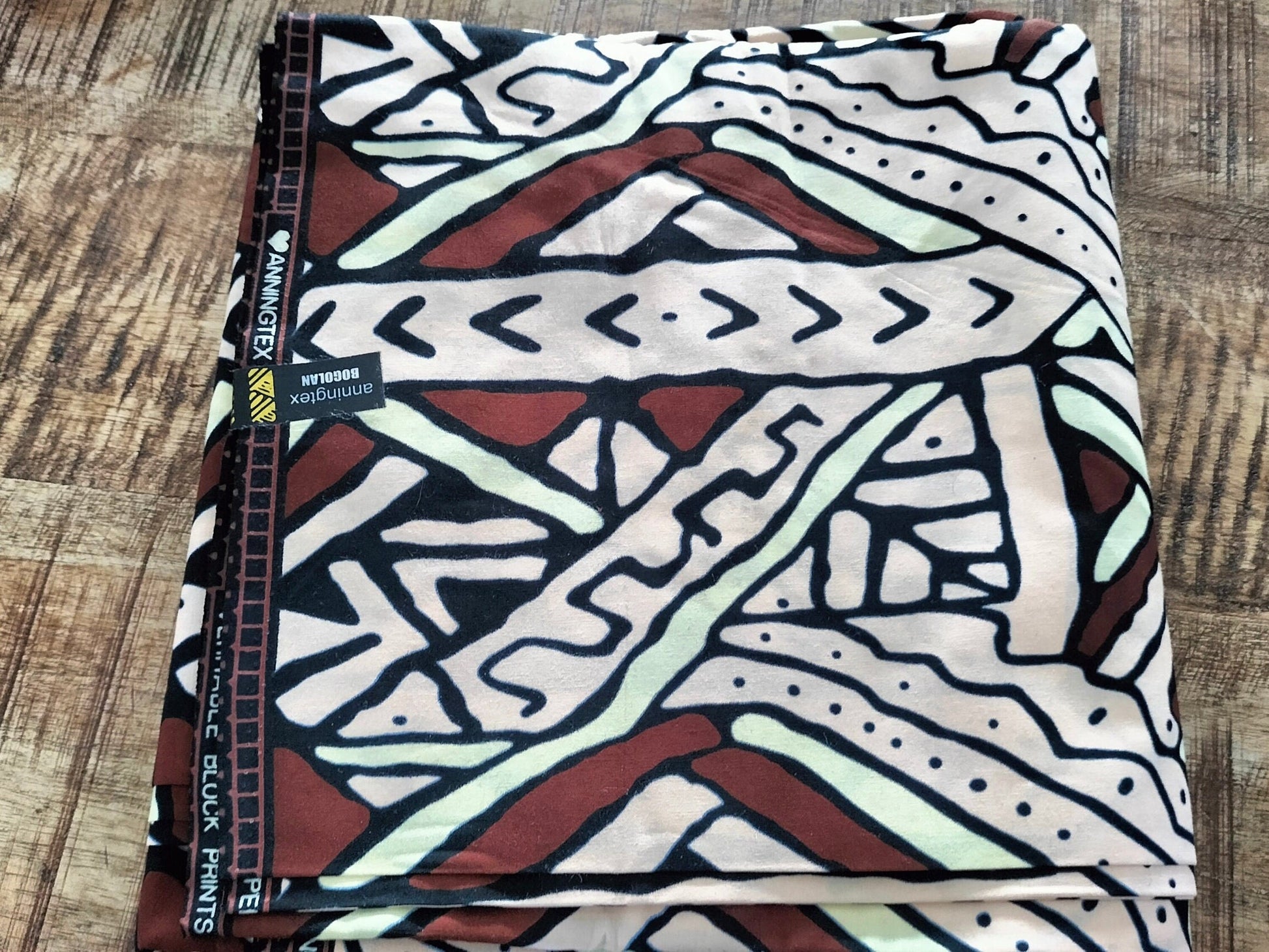 6 Meter African Print Fabric- Ankara Fabric-100% Cotton- Stock Clearance