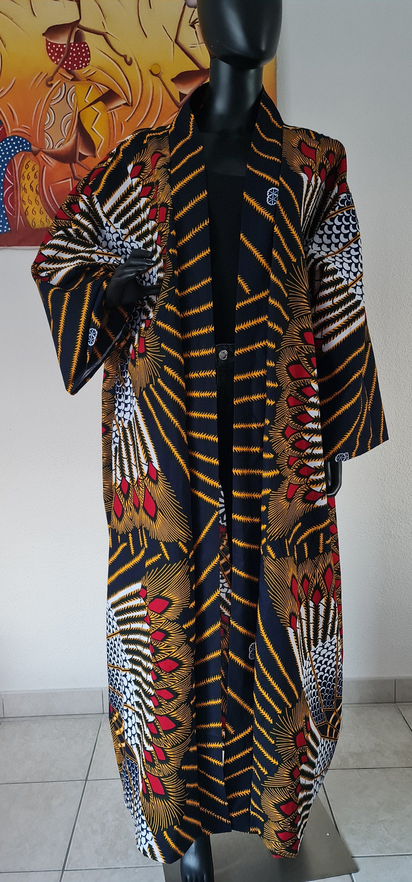 Long Wax Kimono