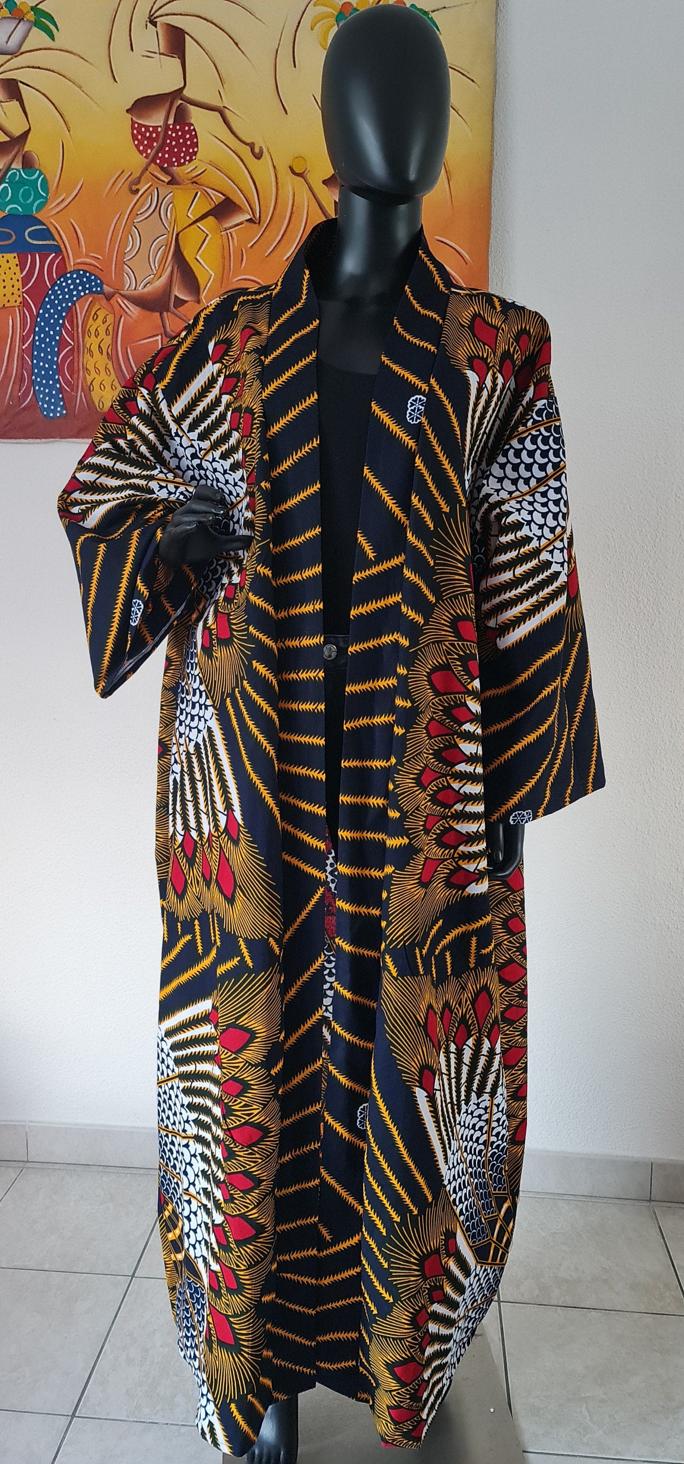 Long Wax Kimono