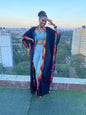 African Print Kimono Duster for Women | Long Ankara Oversized Kimono | Full Length Robe Mudcloth | plus Size Duster for Women