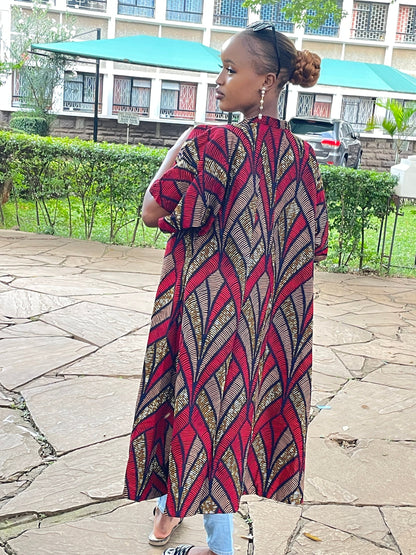 Tunu Prints African Print Kimono, Kitenge Robe, plus Size African Print Kimono, Ankara Kimono, Kimono, Cute Fall Outfit